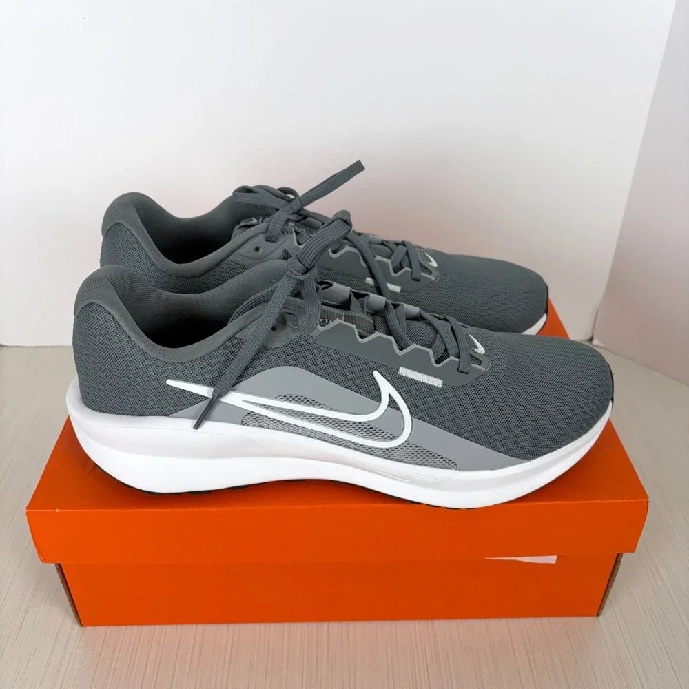 Mens Sz 11 Nike Downshifter 13 Gray Shoes Sneakers Running Athletic FD6454-010
